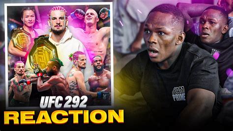 Israel Adesanya Reacts To Sean O’malley’s Insane Knock Out At Ufc 292 Win Big Sports