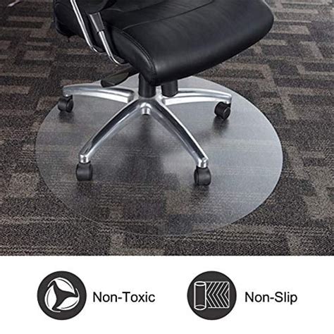 Home Cal Carpet Chair Mat Clear Non Slip Desk Floor Mat For Home Office