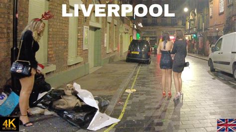 Liverpool England Uk Nightlife Walk Youtube