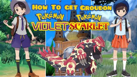 How To Get Primal Groudon In Pok Mon Scarlet And Violet Youtube