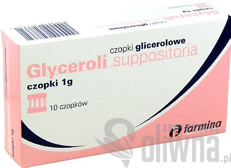 Czopki Glicerolowe 1 G Farmina 10 Sztuk Ulotka Cena I Opinie