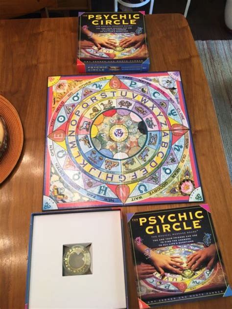 Psychic Circle Magical Board Game Ouija Metaphysical Zodiac Message