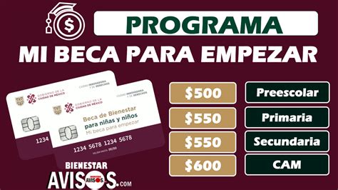 Pr Ximo Pago Programa Mi Beca Para Empezar Diciembre Enero