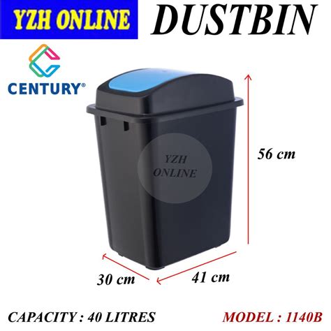 Swing Bin Litre B Random Colour Cover Dustbin Rubbish Bin