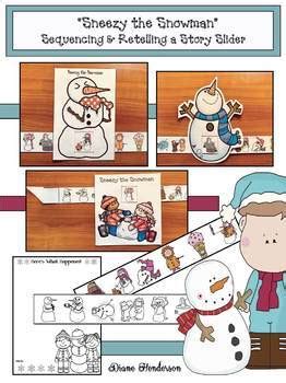 Winter / Snowman Activities: "Sneezy the Snowman" Sequencing ...