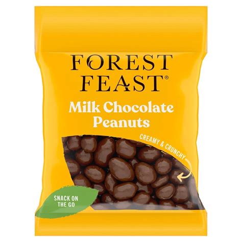 Forest Feast Milk Chocolate Peanuts 65g Tesco Groceries