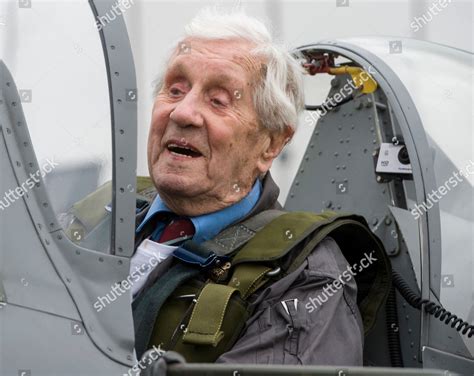 Raf Ww Veterans Spitfire Pilot Allan Editorial Stock Photo Stock