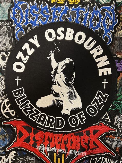 Ozzy Osbourne The Blizzard Of Ozz BP TShirtSlayer TShirt And