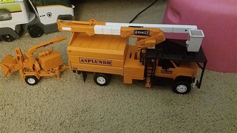 Asplundh Toy Truck With Wood Chipper | #1882077835