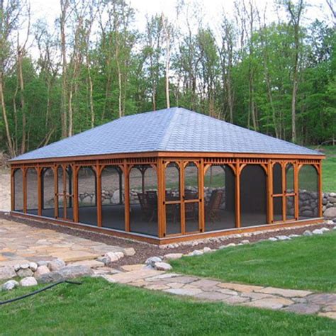 Large Custom Wood Gazebos Country Lane Gazebos