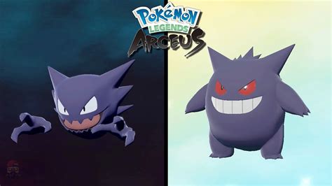 How To Evolve Haunter Into Gengar Legends Arceus Pelajaran