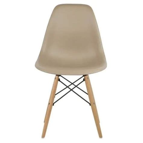 Kit Cadeiras Decorativas Eiffel Charles Eames Nude P S De Madeira