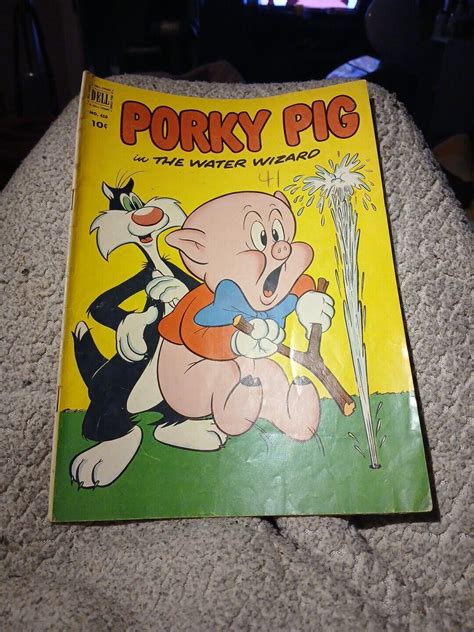 Dell Four Color Porky Pig The Water Wizard W Sylvester The