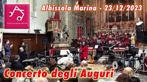 Concerto Degli Auguri Albissola Marina Sv Oratorio