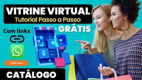 Como criar vitrine virtual grátis vitrine online catálogo de fotos e