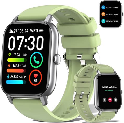 Smartwatch Uomo Donna Orologio Smartwatch Effettua Risposta