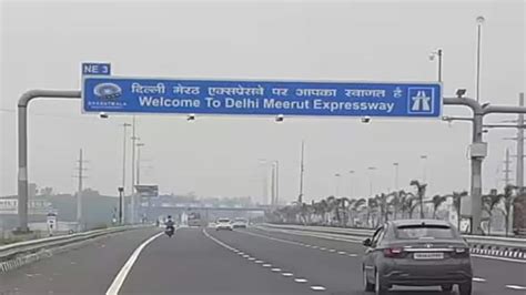 Delhi Meerut Expressway दिल्ली मेरठ एक्सप्रेसवे पर अगले महीने शुरू