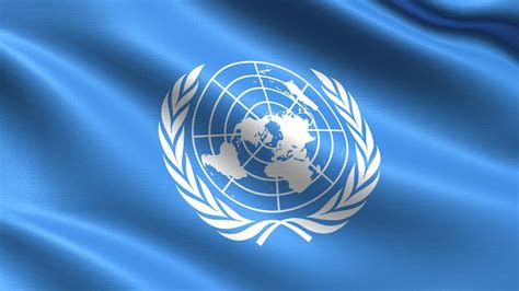 Drapeau Des Nations Unies Photo Premium