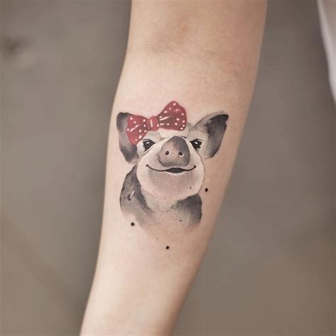 Pin by Pamela Jackson on Tattoo ideas | Pig tattoo, Mouse tattoos, Tattoos