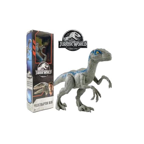 Jurassic World Dinossauro Velociraptor Blue Original Mattel Envio Imediato Desconto No Preço