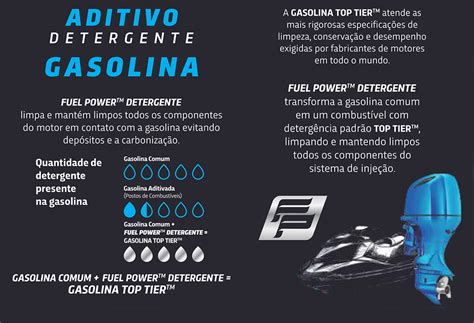 Detergente Dispersante Para Gasolina - Aditivo detergente Gasolina 100ml - Fuel Power Marine - ALLMARSHOP