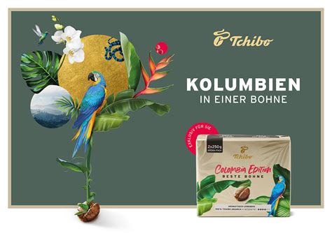 Tchibos Beste Bohne Colombia Edition Key Visual On Behance