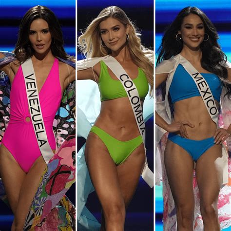 Las latinas en el desfile de trajes de baño de Miss Universo 2023