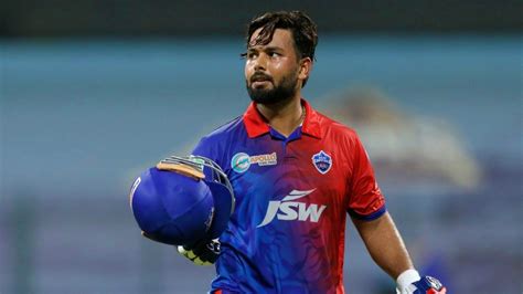 Rishabh Pant Jersey In Delhi Capitals Dugout Ipl 2023 Dc Vs Lsg Pant