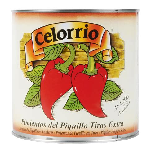 Pimiento Del Piquillo En Tiras Lata 3 Kg Extra Celorrio