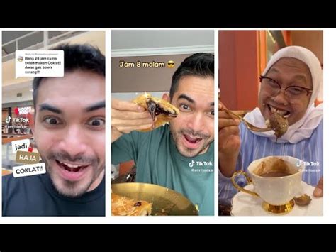 Ditantang Netizen Jam Makan Serba Coklat Youtube