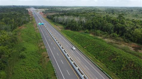 AKSES TOL DI SUMATRA SELATAN SEMAKIN PANJANG HUTAMA KARYA SEGERA