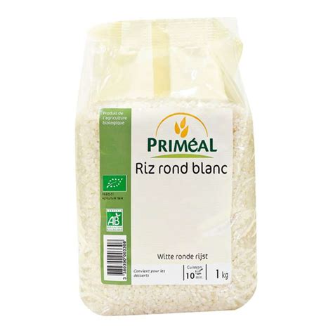 Riz Rond Blanc Bio Prim Al Kg La Belle Vie Courses En Ligne