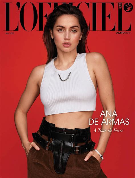 Corinne On Twitter Ana De Armas By Thomas Whiteside For Lofficiel