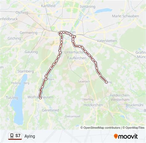 S Route Fahrpl Ne Haltestellen Karten Aying Aktualisiert