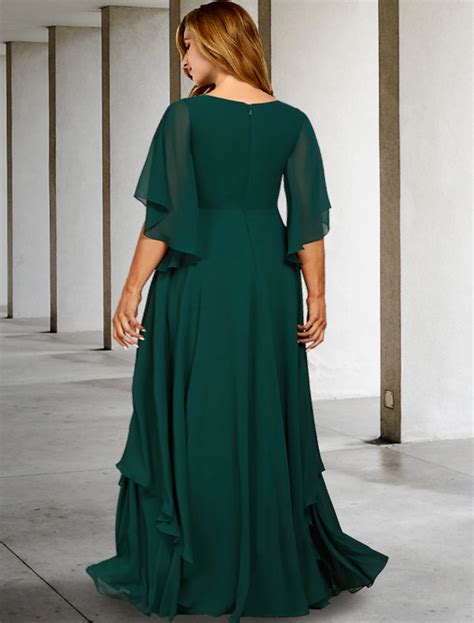 Wholesale A Line Plus Size Curve Mother Of The Bride Dresses Elegant D