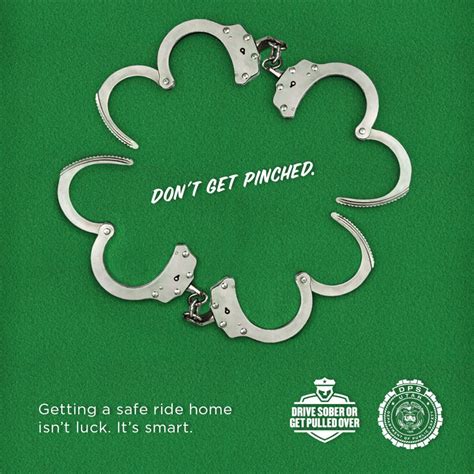 Dont Press Your Luck On St Patricks Day Drive Sober Dps News