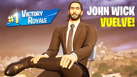 Victoria Con La Skin John Wick Fortnite Youtube