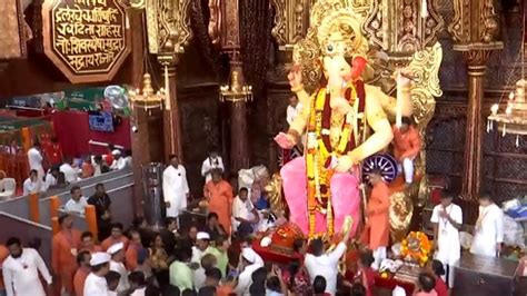 Lalbaugcha Raja 2023 Day 8 Mukh Darshan Live Streaming How To Watch