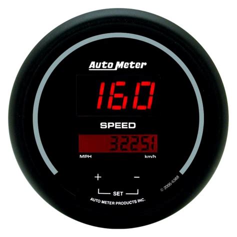 Auto Meter Sport Comp Digital Series Speedometer Gauge