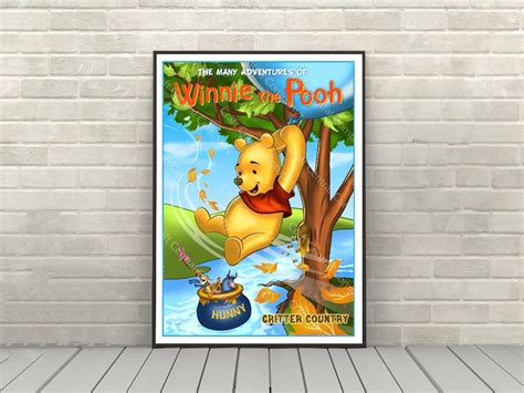 Poster The Many Adventures Of Winnie The Pooh Poster Critter Country