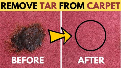 Fastest Way To Remove Tar From Carpet House Keeper YouTube