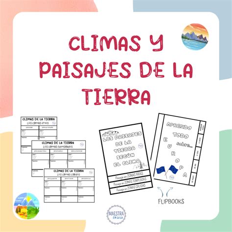 CLIMAS Y PAISAJES DE LA TIERRA Aula En Juego