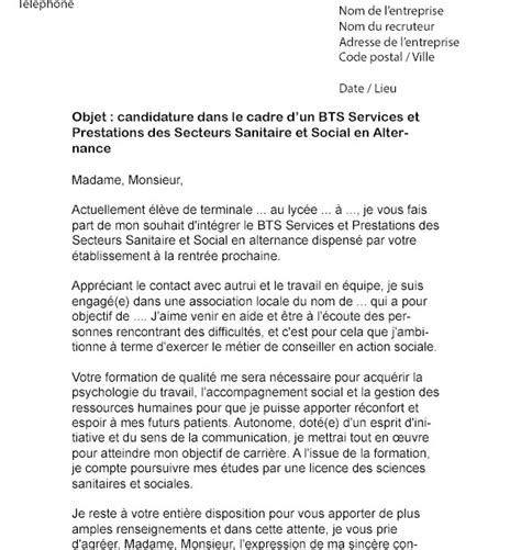 Lettre Motivation Licence Sciences Politiques Lettre De Motivation