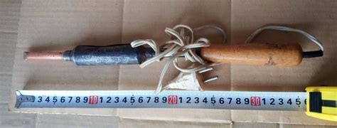 Паяльник электрический ЭПСН-100/220 100 Вт Рабочий СССР Медное жало ...