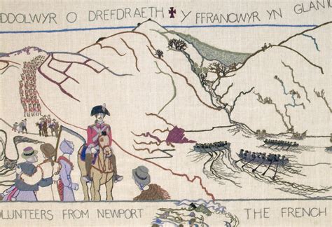 Images Of The Fishguard Last Invasion Tapestry Last Invasion Tapestry