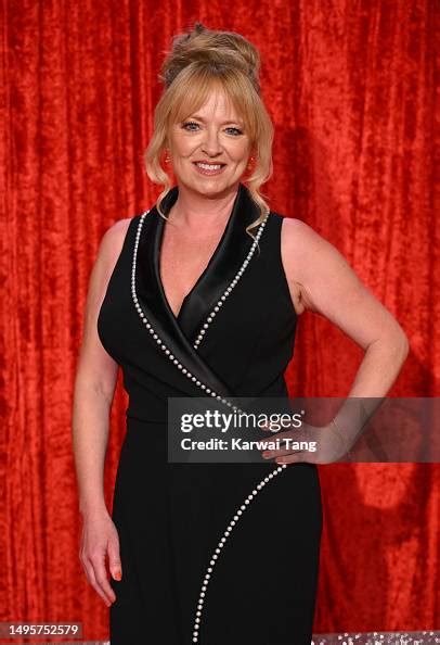 Sally Ann Matthews Attends The British Soap Awards 2023 At The Lowry