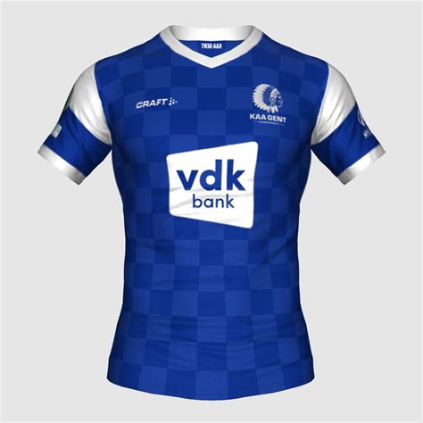 KAA Gent Home Concept FIFA 23 Kit Creator Showcase