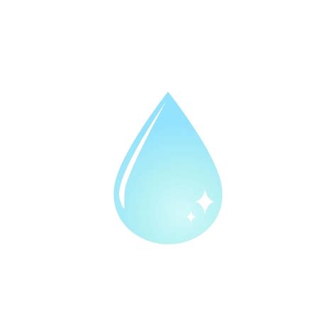 Icono De Gota De Agua Vector Premium