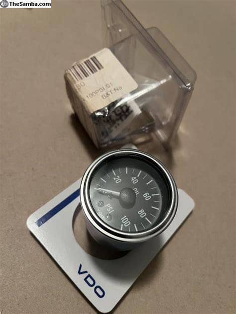 TheSamba VW Classifieds VDO Mechanical Oil Pressure Gauge