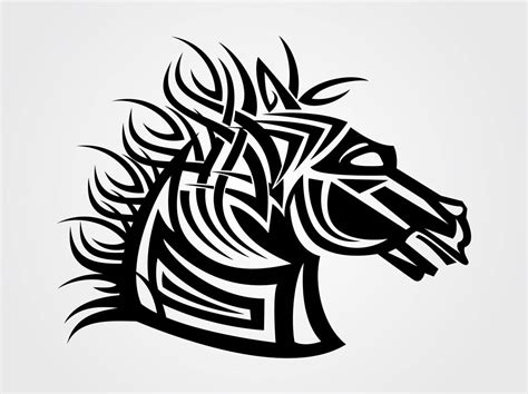 Free Horse Head Vector, Download Free Horse Head Vector png images ...